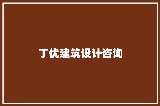丁优建筑设计咨询